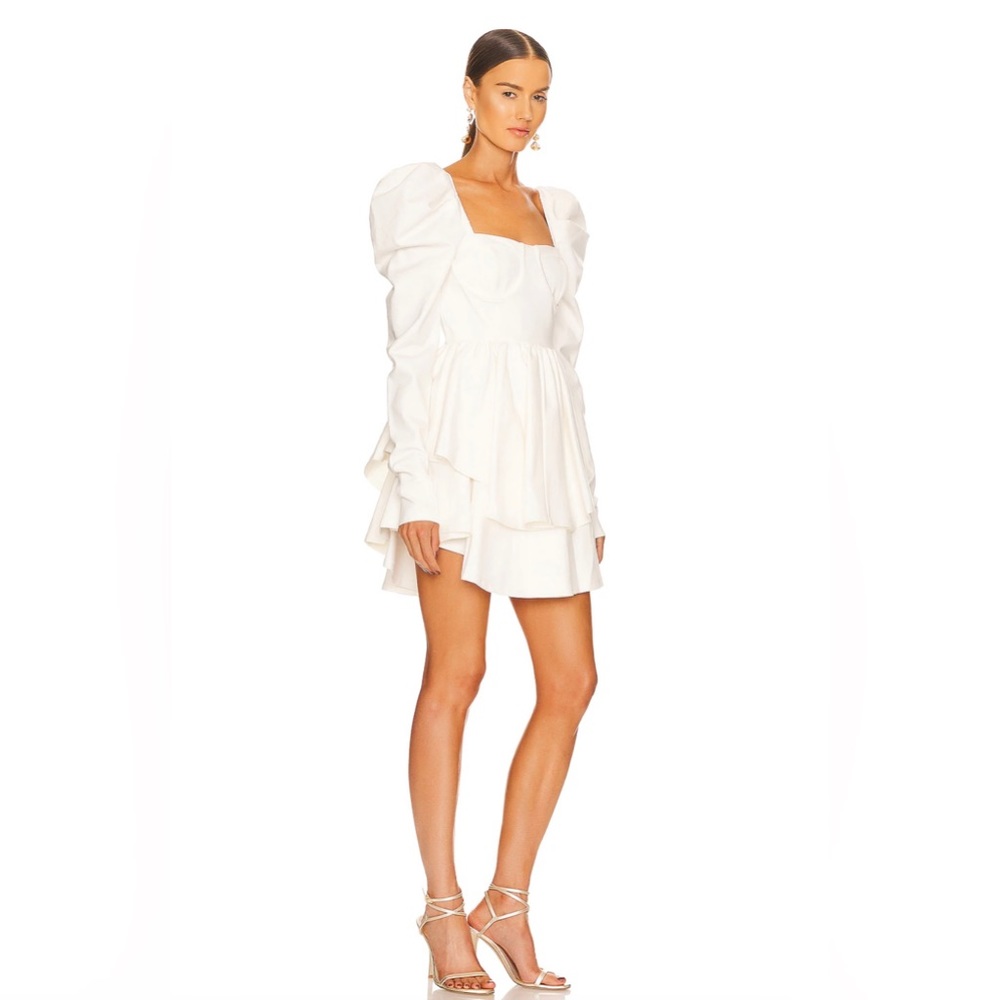 Selkie x REVOLVE The Boleyn Dress in Ivory